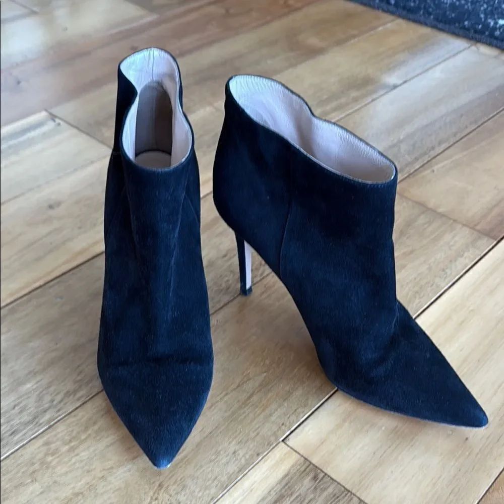 Gianvito Rossi suede ankle boots